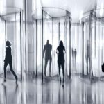 commercial revolving door