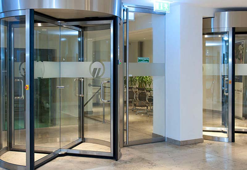 commercial revolving door chicago