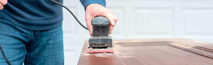 Save time and money by refinishing your door