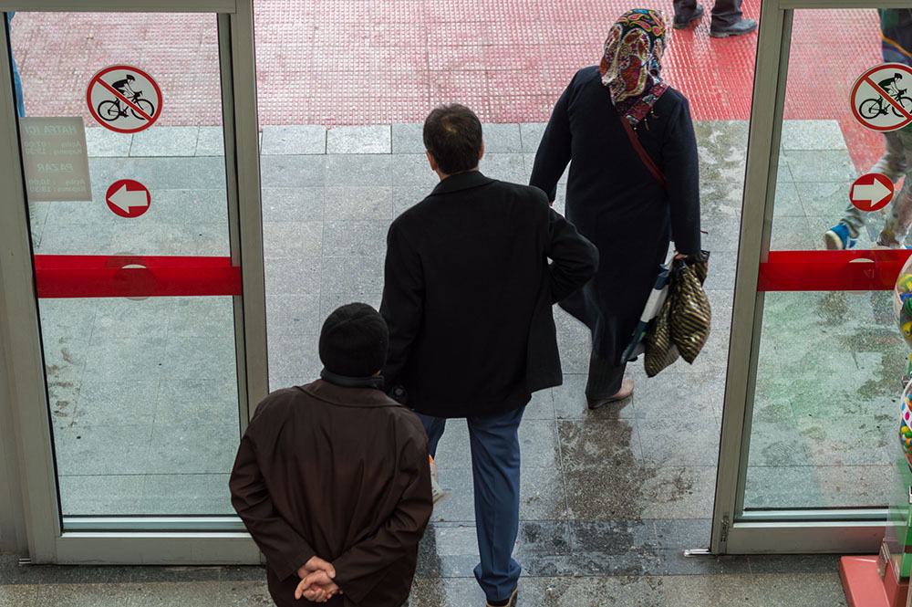 Automatic Sliding Door for Mall