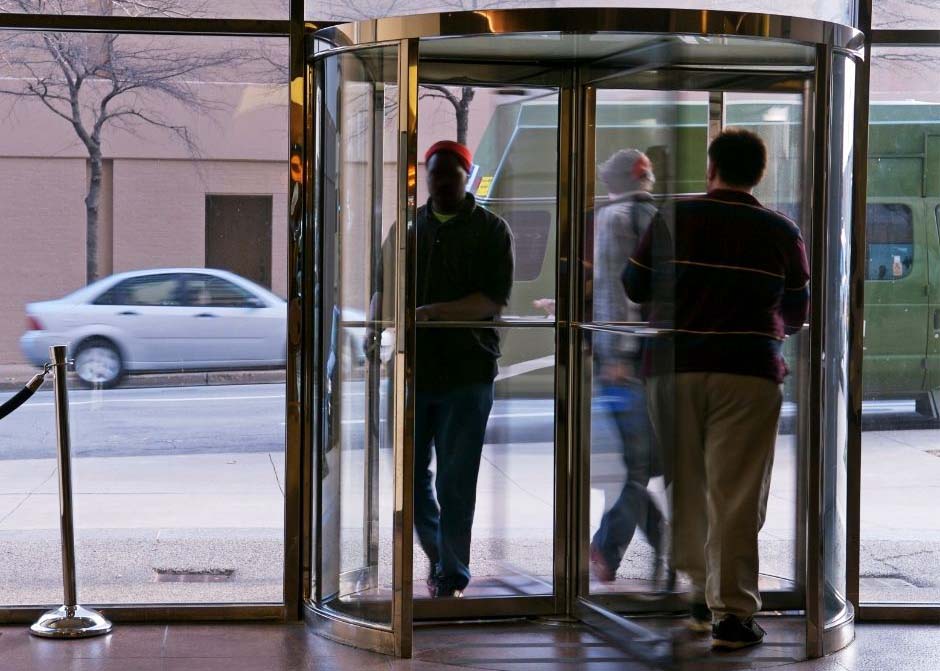 Revolving Door Speed Control