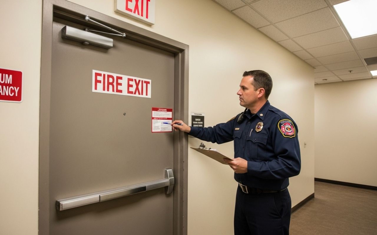 fire door compliance in Chicago checklist for commercial building safety